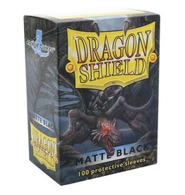 Arcane Tinmen Card Sleeves: Dragon Shields: (100) Matte Black