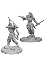 Wiz-Kids D&D Minis: W1 Elf Female Ranger