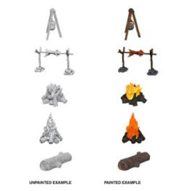 Wiz-Kids Deep Cuts Minis: W10 Campfire & Sitting Log
