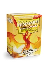 Arcane Tinmen Card Sleeves: Dragon Shields: (100) Matte Yellow