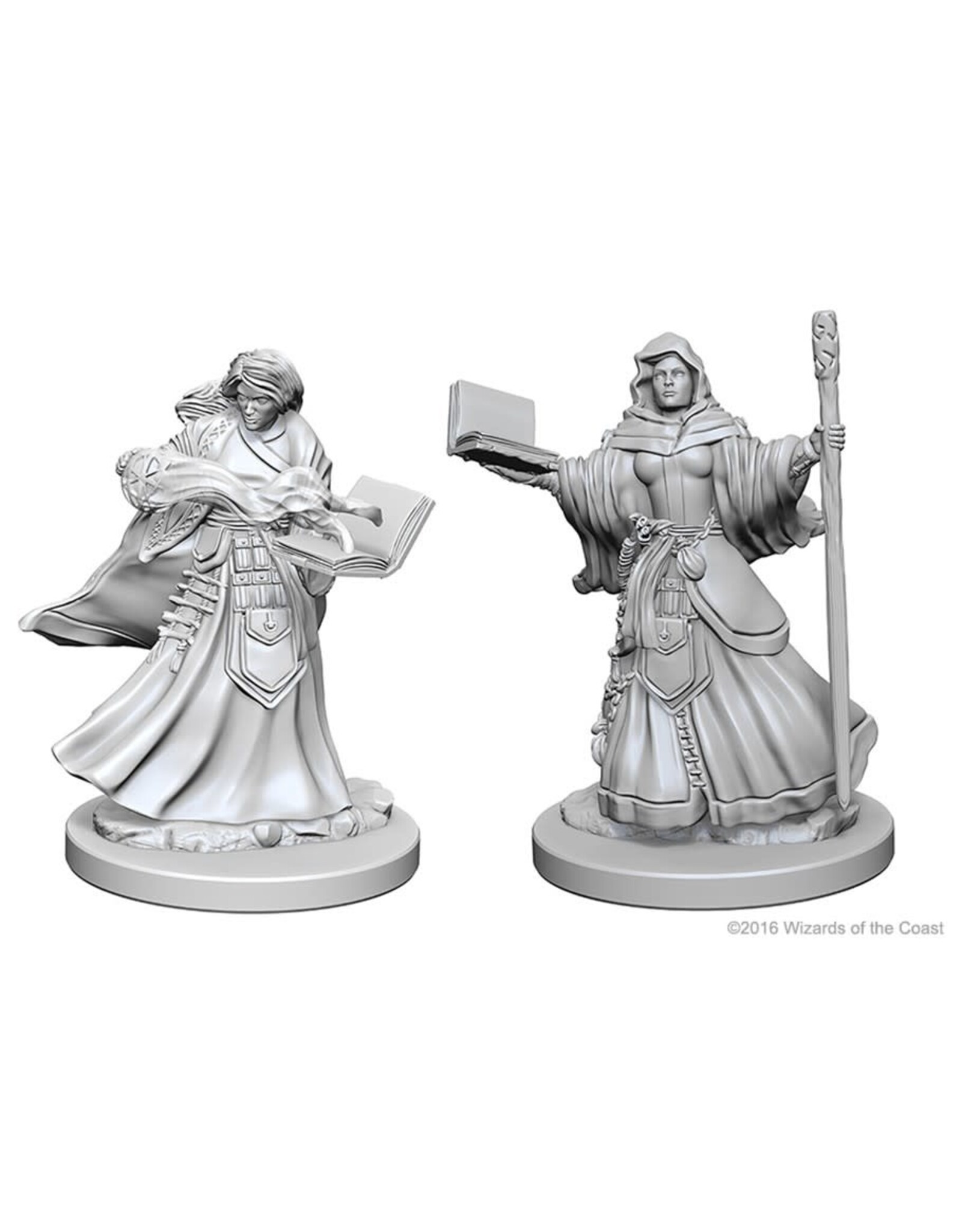 Wiz-Kids D&D Minis: W1 Female Human Wizard