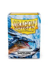 Arcane Tinmen Dragon Shields: (100) Matte Sapphire
