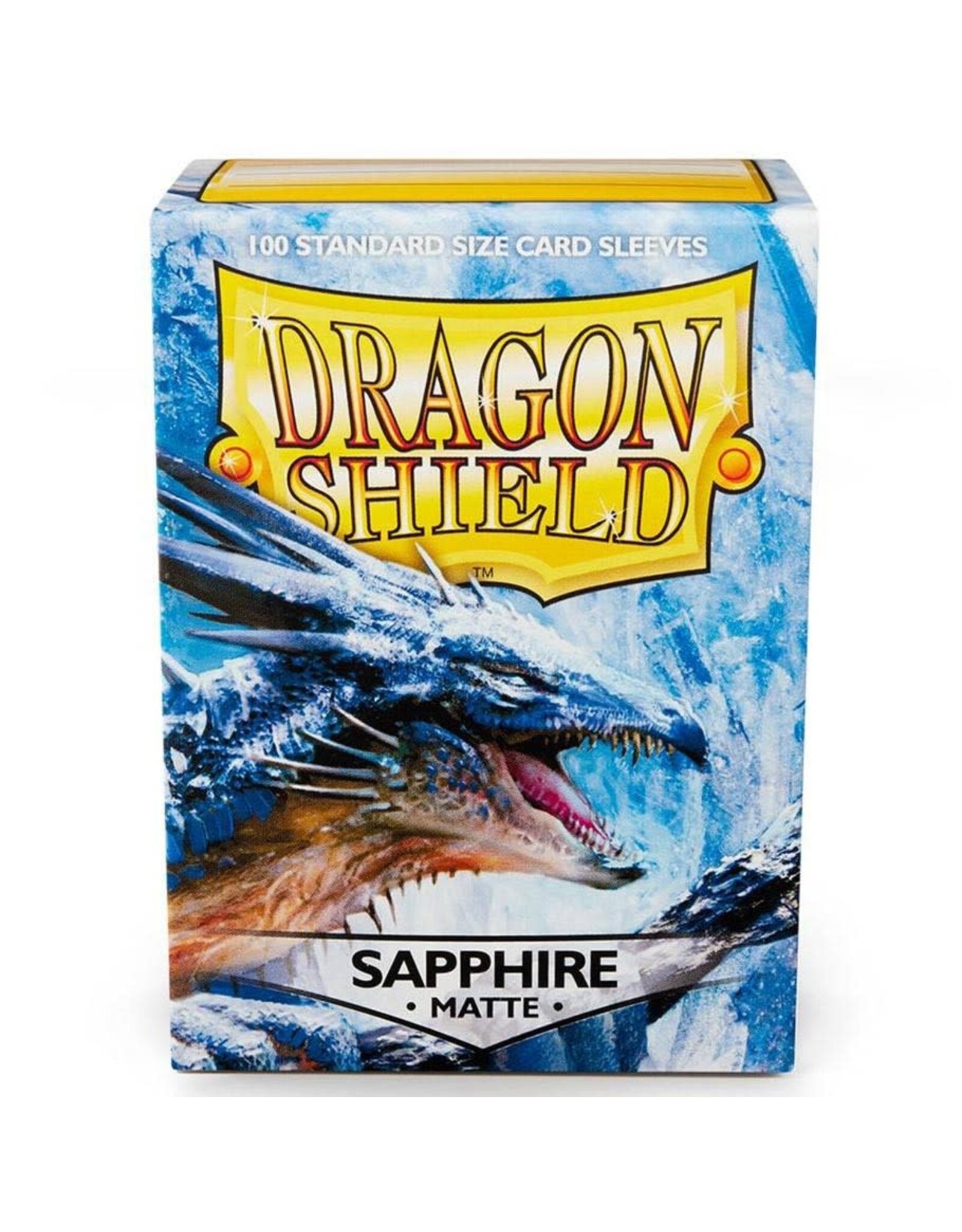Arcane Tinmen Dragon Shields: (100) Matte Sapphire