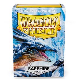 Arcane Tinmen Card Sleeves: Dragon Shields: (100) Matte Sapphire