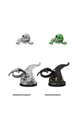 Wiz-Kids D&D Minis: W10 Black Dragon Wyrmling