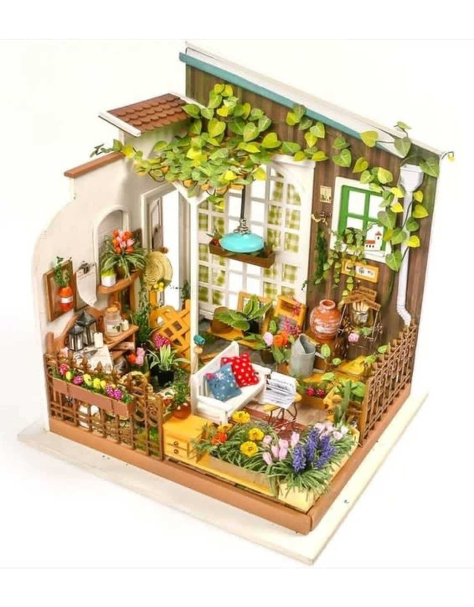 Hands Craft US Inc DIY Miniature House Kit : Miller's Garden