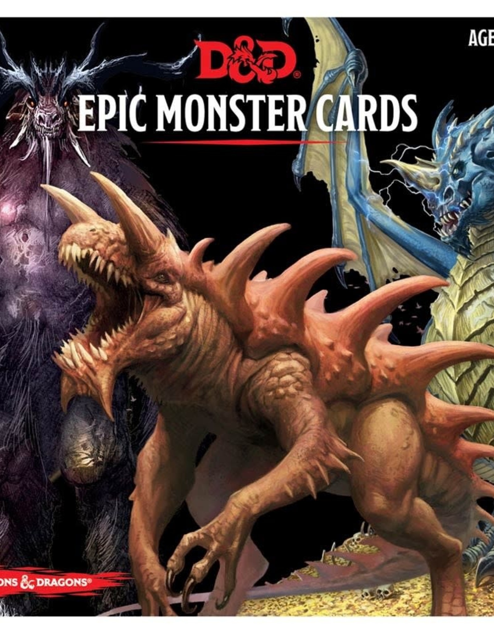 D&D 5e Monster Cards, Epic Monsters Lets Play Games & Toys