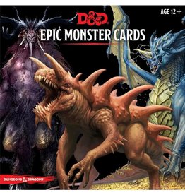 GaleForce 9 D&D 5e Monster Cards, Epic Monsters
