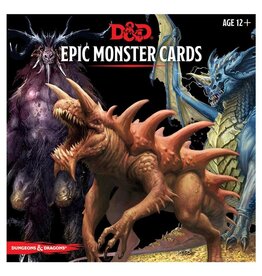 GaleForce 9 D&D 5e Monster Cards, Epic Monsters