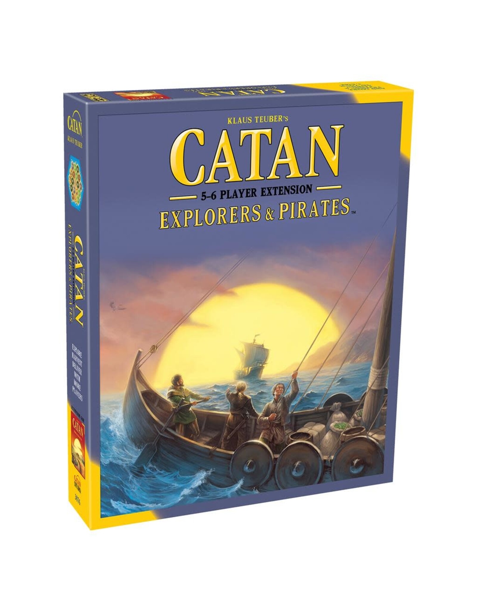 Catan Studio Catan: Explorers & Pirates: 5-6 Player Expansion