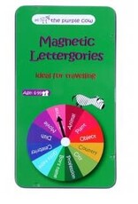 The Purple Cow Magnetic Lettergories Travel Game