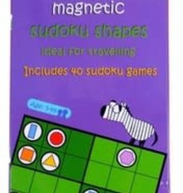 The Purple Cow Magnetic Sudoku Shapes Travel Game