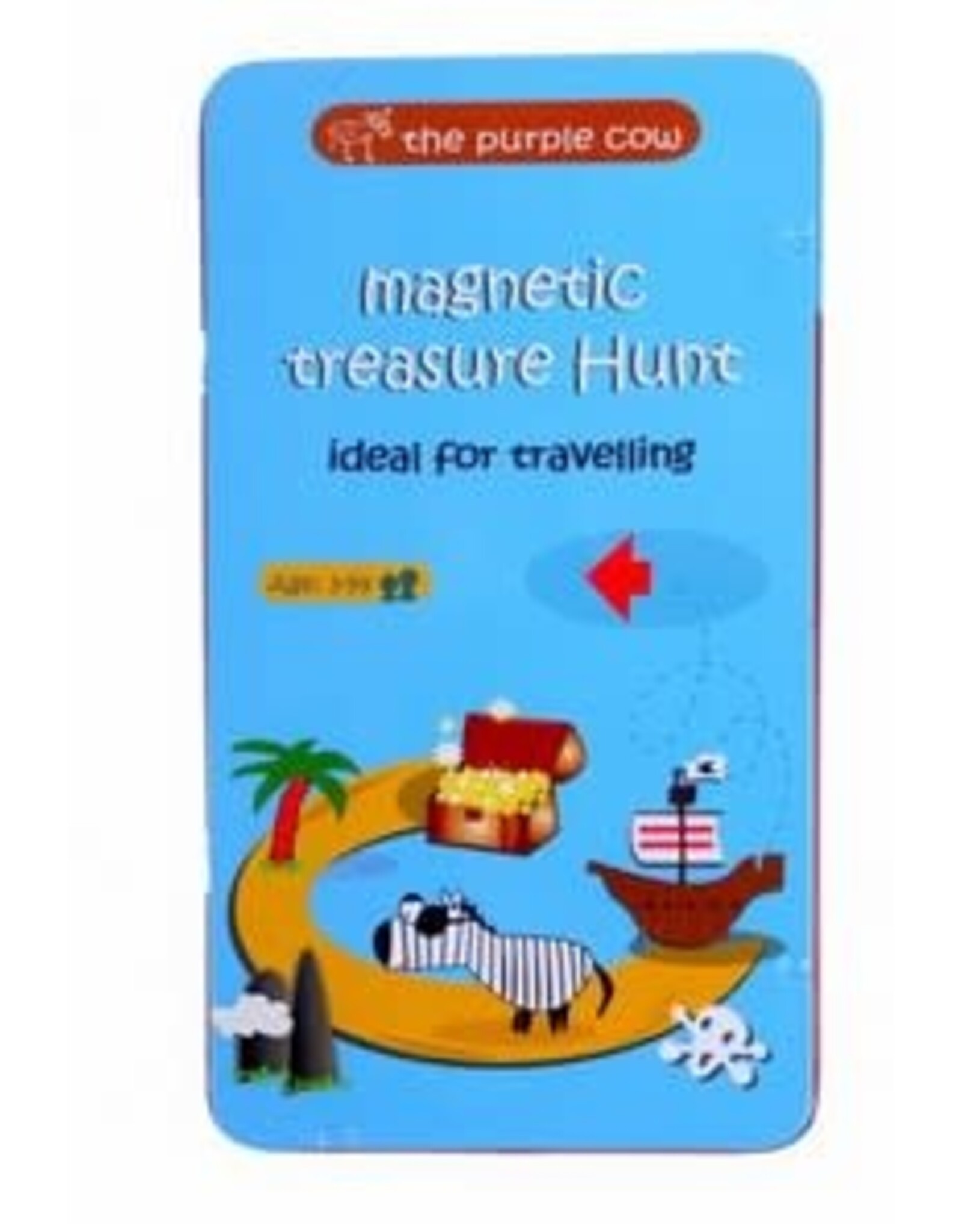The Purple Cow Magnetic Treasure Hunt Travel Game