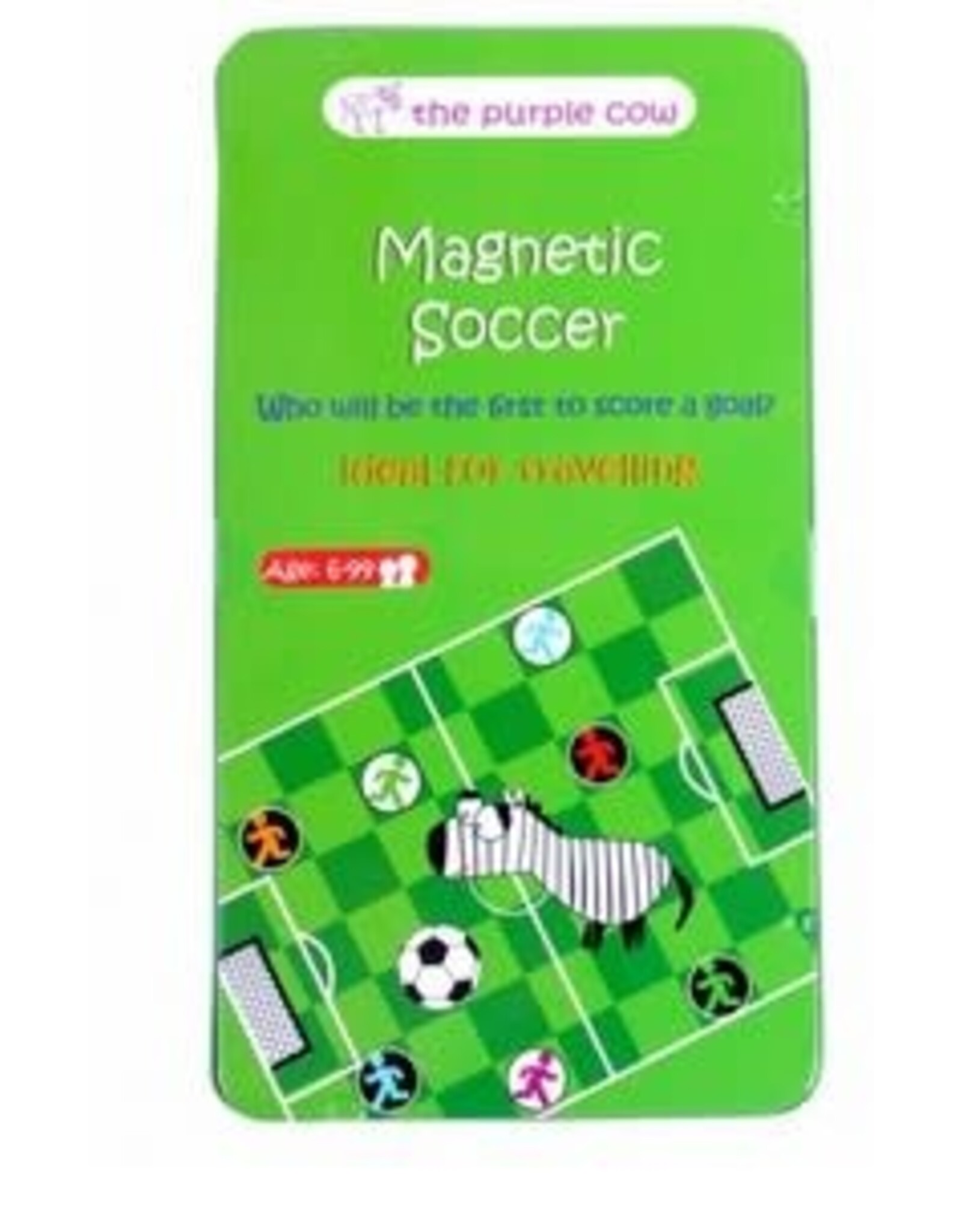 The Purple Cow Magnetic Soccer Travel Game