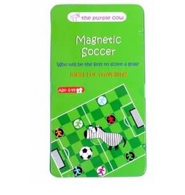 The Purple Cow Magnetic Soccer Travel Game