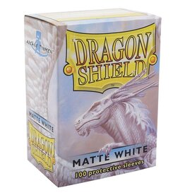 Arcane Tinmen Card Sleeves: Dragon Shields: (100) Matte White