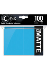 Ultra PRO Card Sleeves: Pro-Matte Eclipse 100ct  Sky Blue