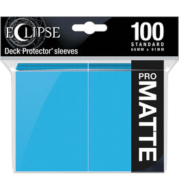 Ultra PRO Card Sleeves: Pro-Matte Eclipse 100ct  Sky Blue