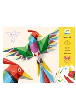 DJECO Origami - Amazonie 3D Poster Paper Creation Activity