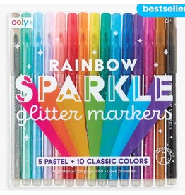 ooly 15 Rainbow Sparkle Glitter Markers