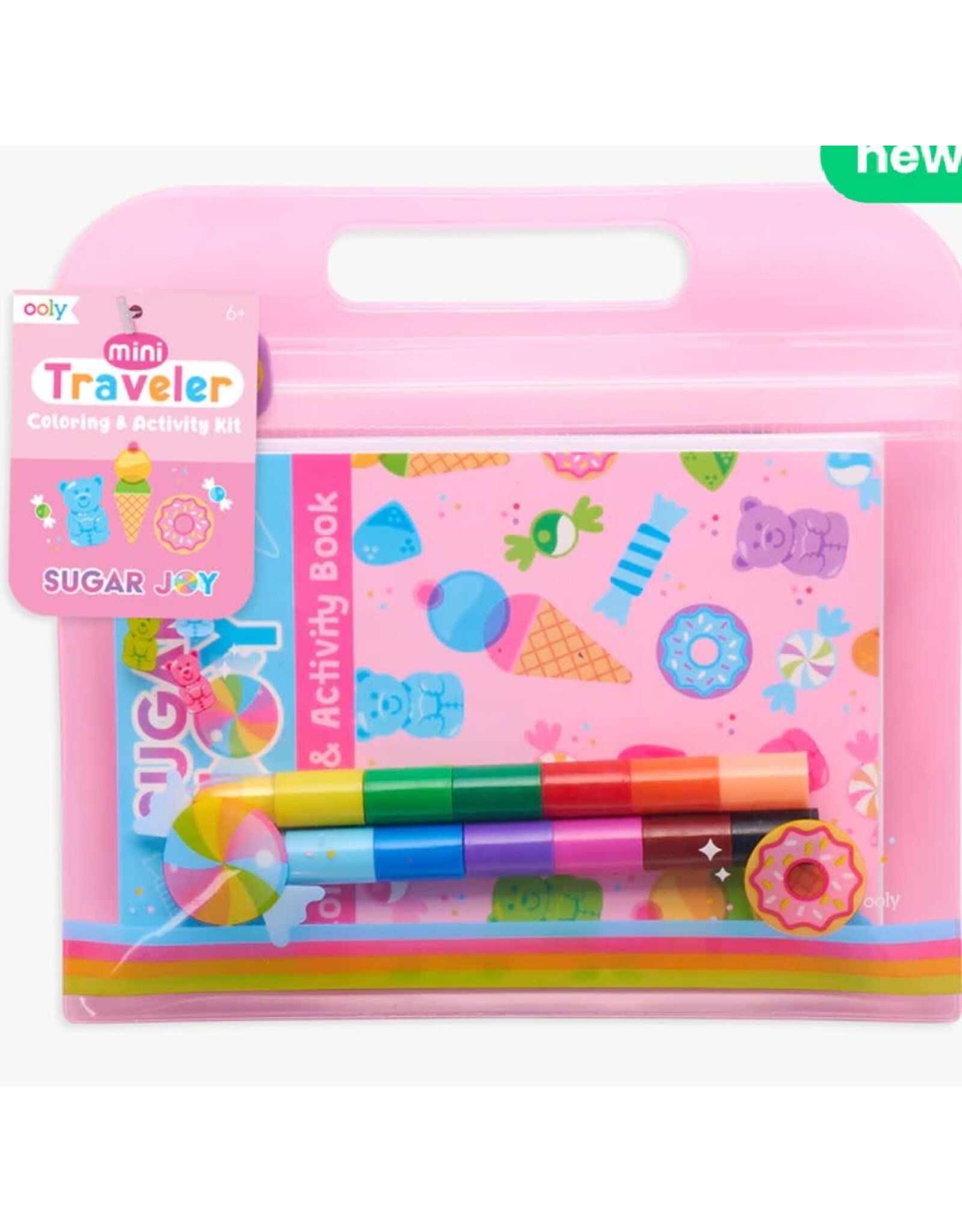 ooly Mini Traveler Coloring & Activity Kit Sugar Joy