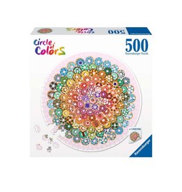 Ravensburger Donuts 500 pc Round Puzzle