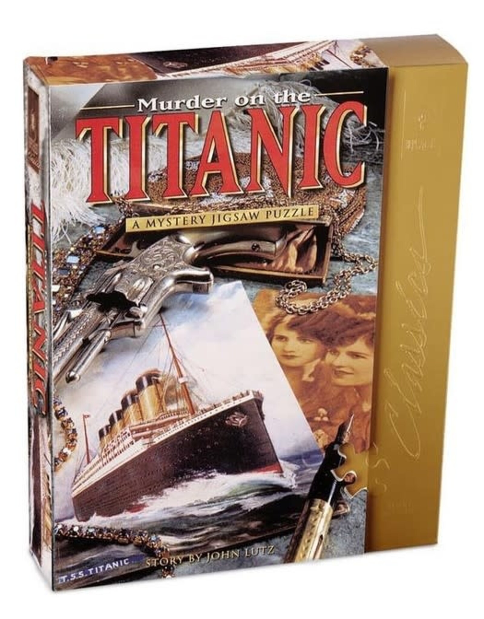 Bepuzzled Murder on the Titanic-Classic Mystery Jigsaw Puzzle