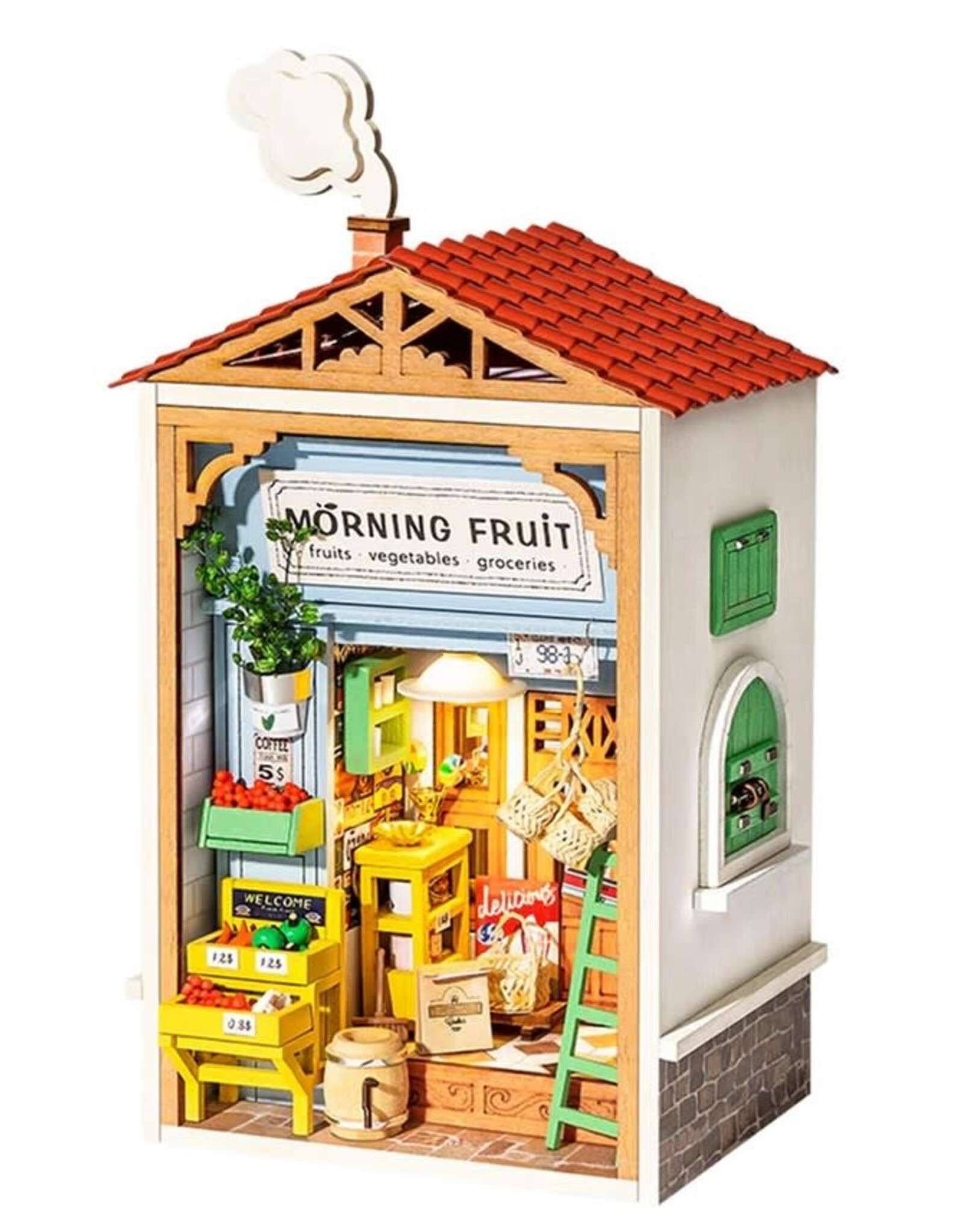 Hands Craft US Inc DIY Miniature Store Kit : Morning Fruit