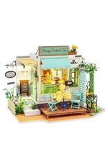 Hands Craft US Inc DIY Miniature Store Kit : Flowery Sweets & Teas