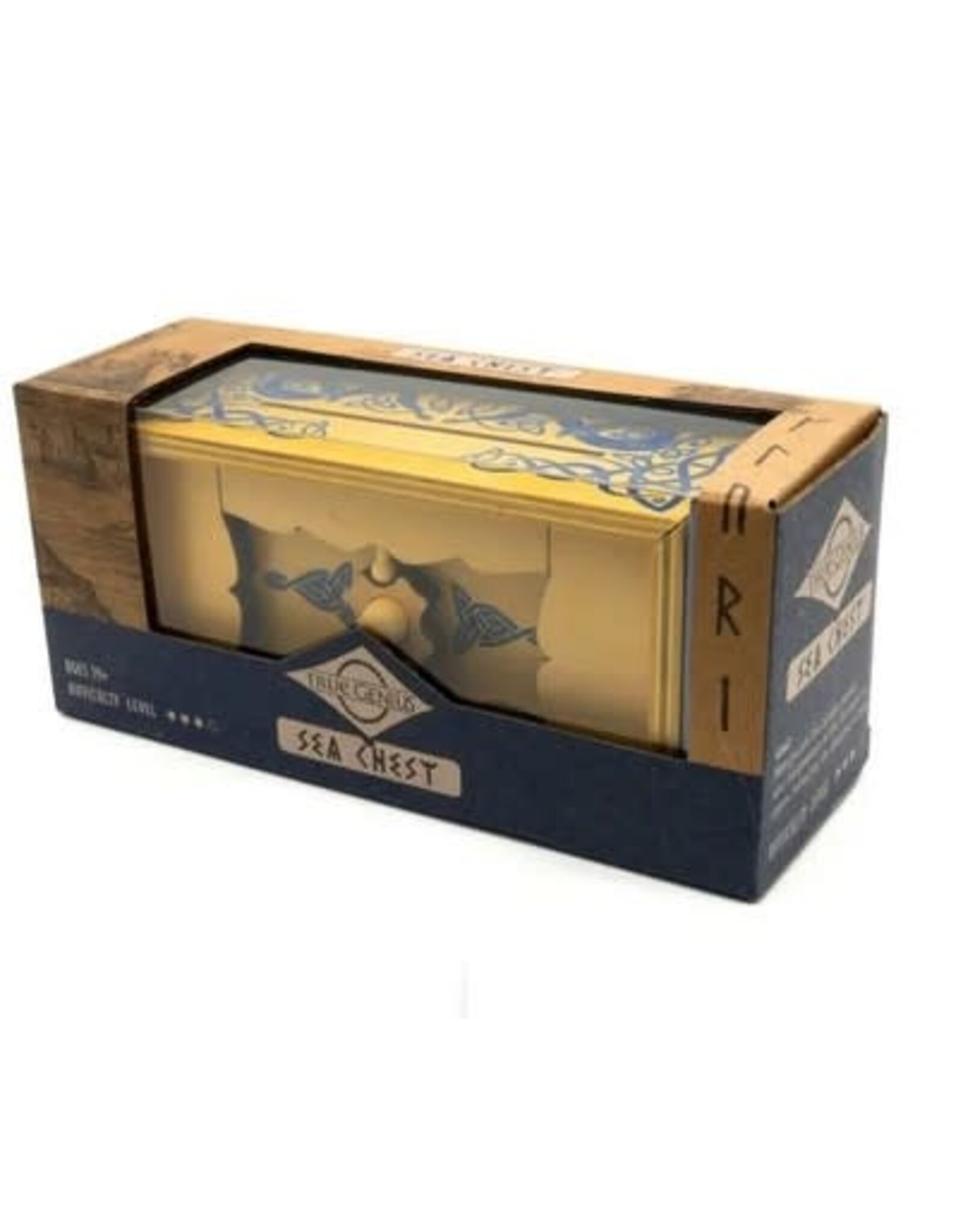 True Genius Viking Sea Chest Puzzle Box