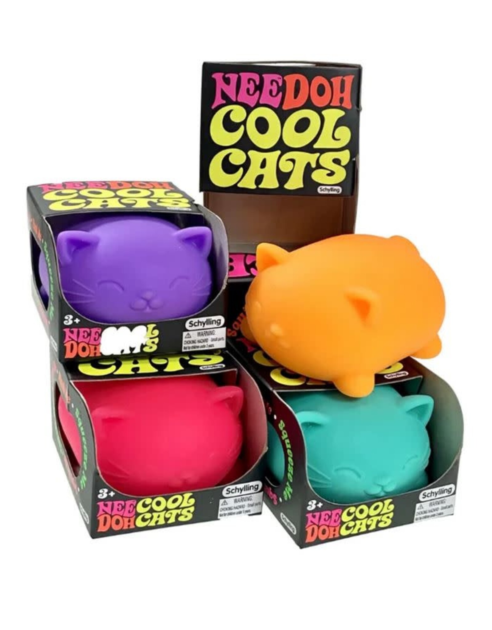Schylling Cool Cat Super NeeDoh