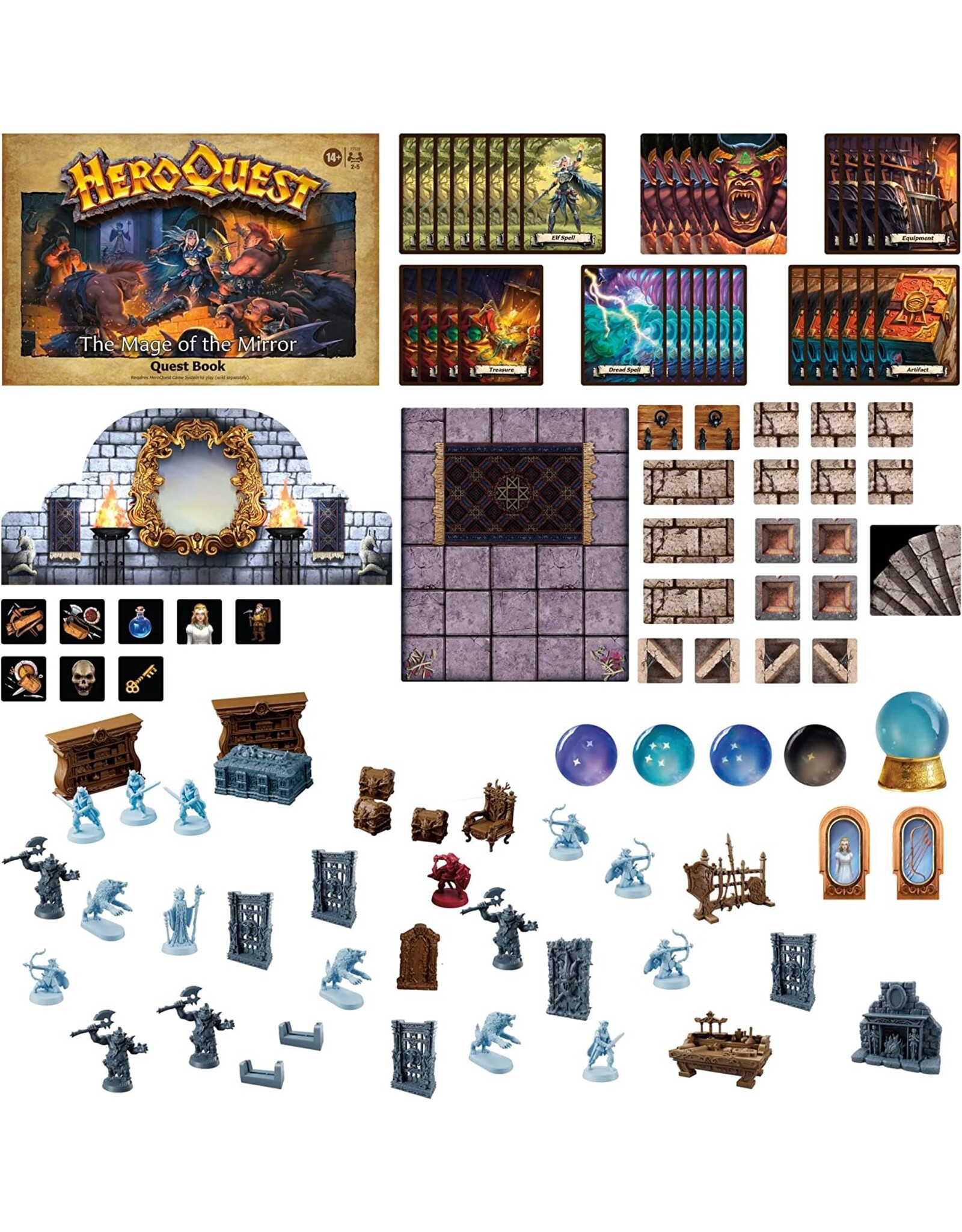 Hasbro HeroQuest: The Mage of the Mirror