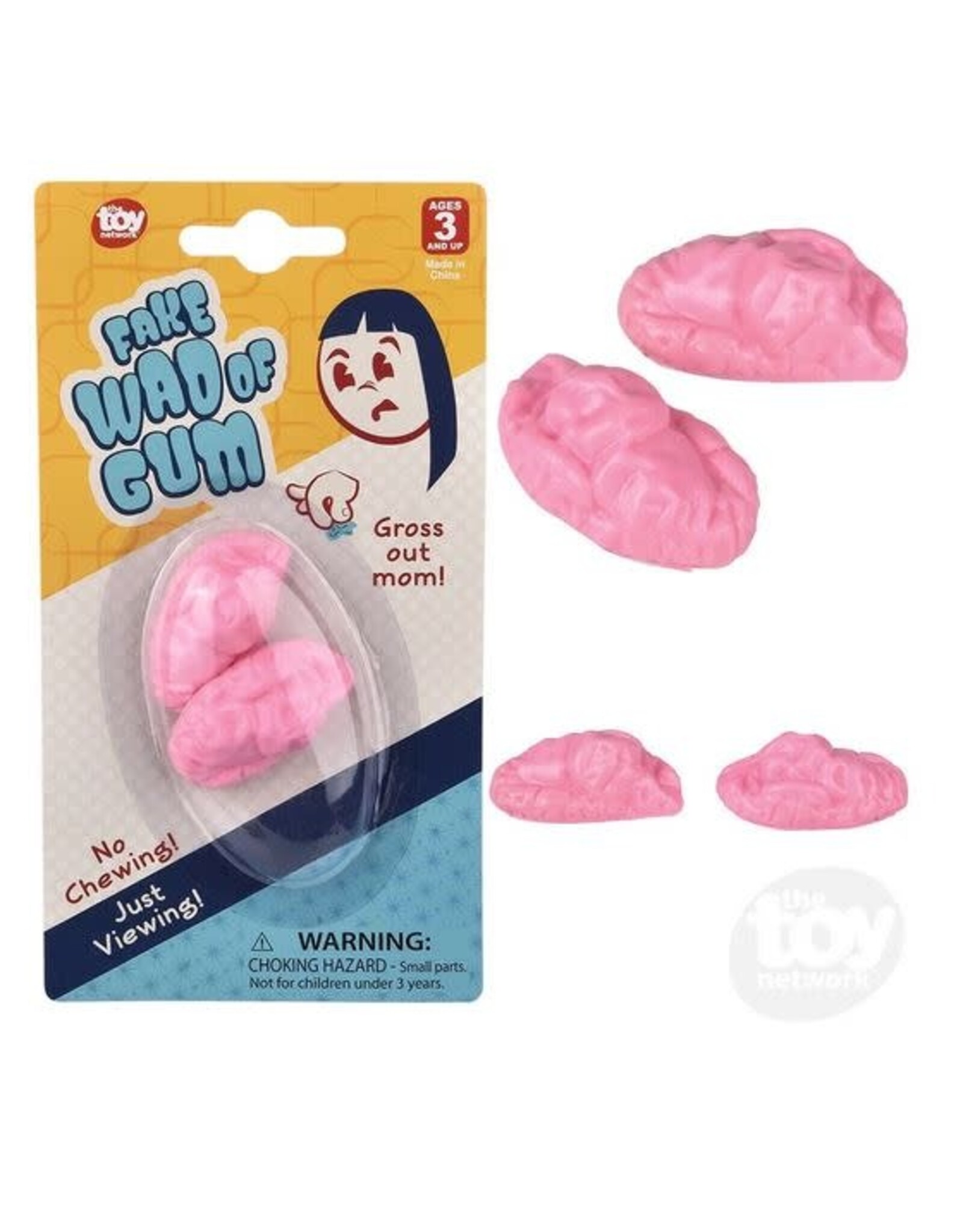 The Toy Network Fake Wad of Gum 2 Pack
