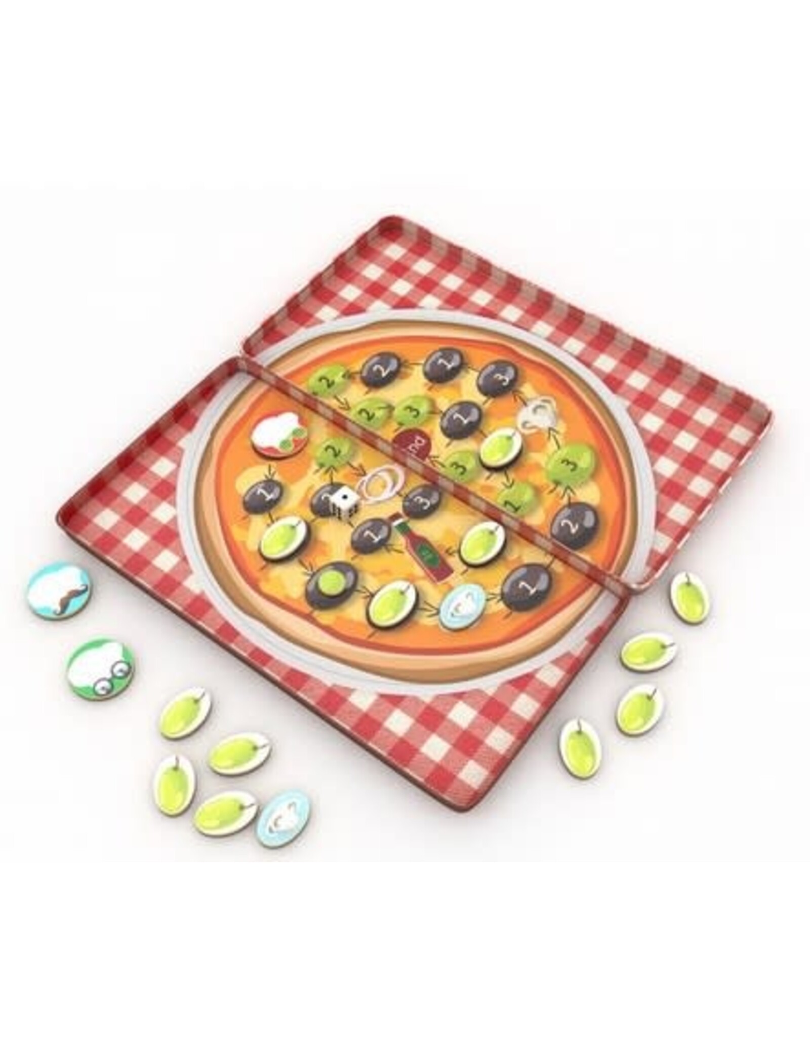 The Purple Cow Magnetic Pizza Race Travel Game