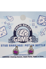 Foam Brain Games Potion Bottle Stud Earrings
