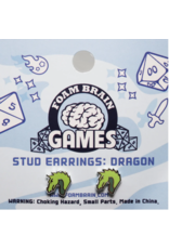 Foam Brain Games Dragon Stud Earrings