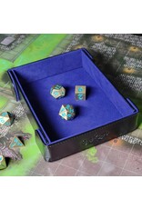 Forged Gaming Compact Magnetic Blue Dice Tray