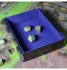 Forged Gaming Compact Magnetic Blue Dice Tray