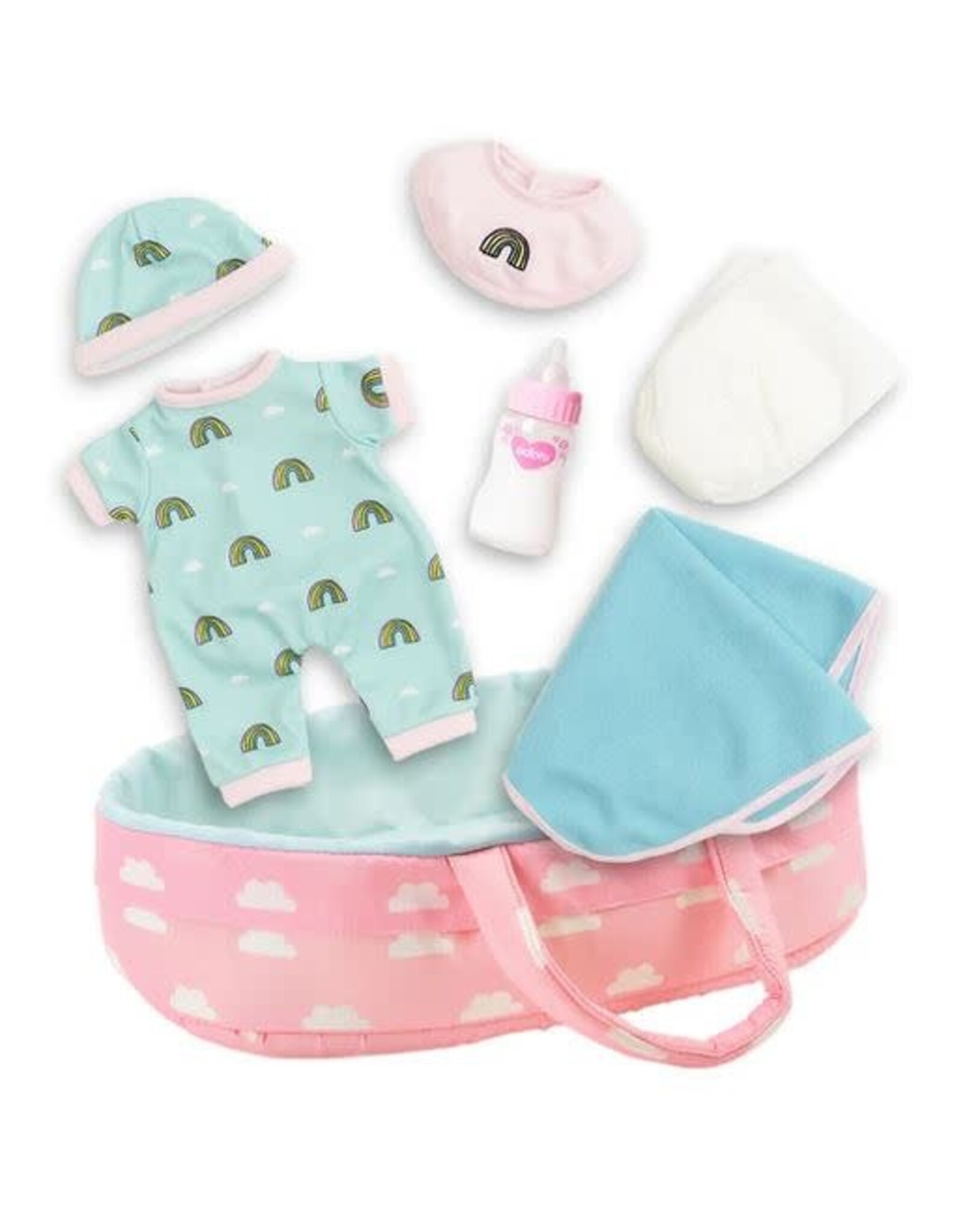 Adora PlayTime Baby Essentials - Rainbow Print