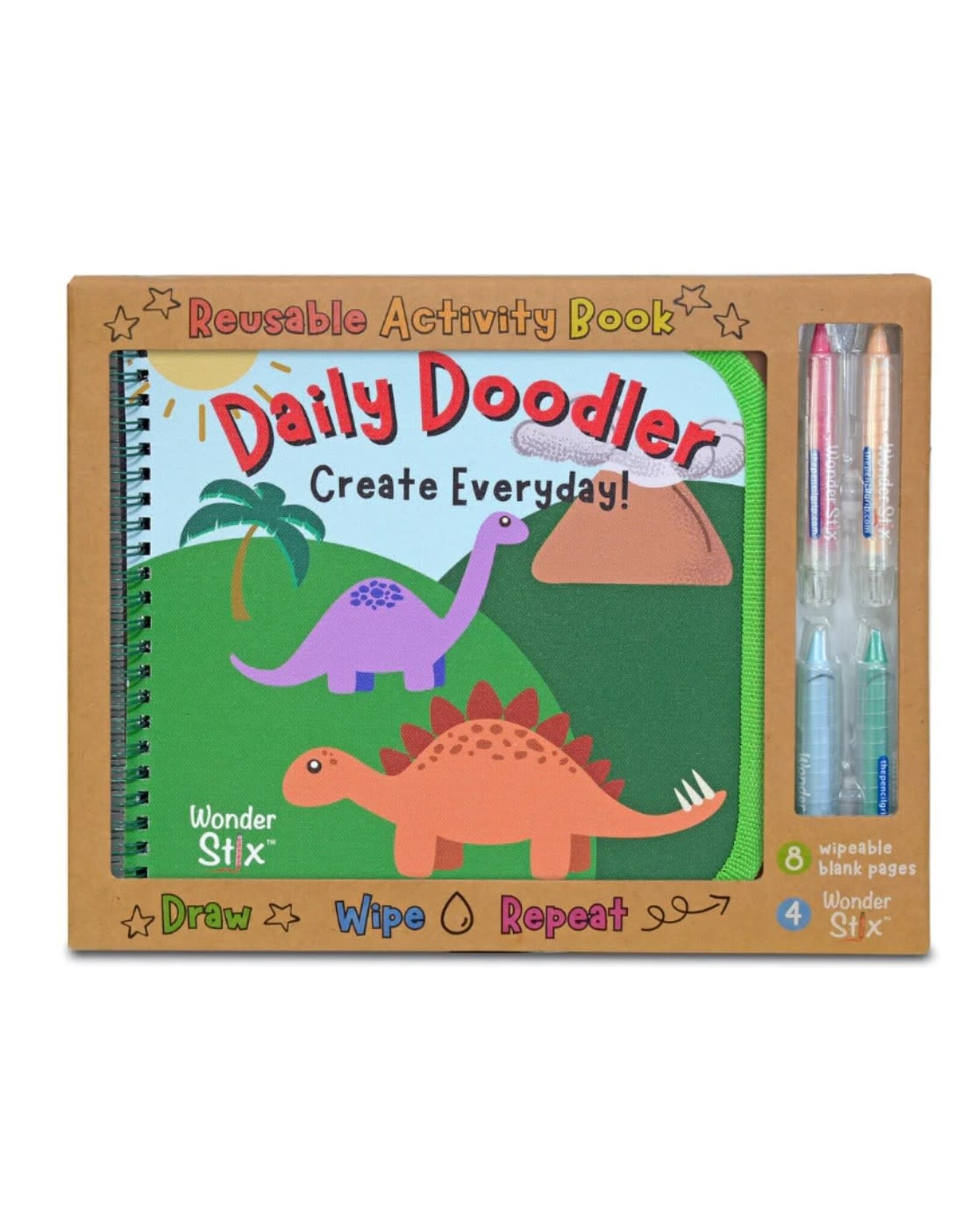 The Pencil Grip Daily Doodler - Dinos