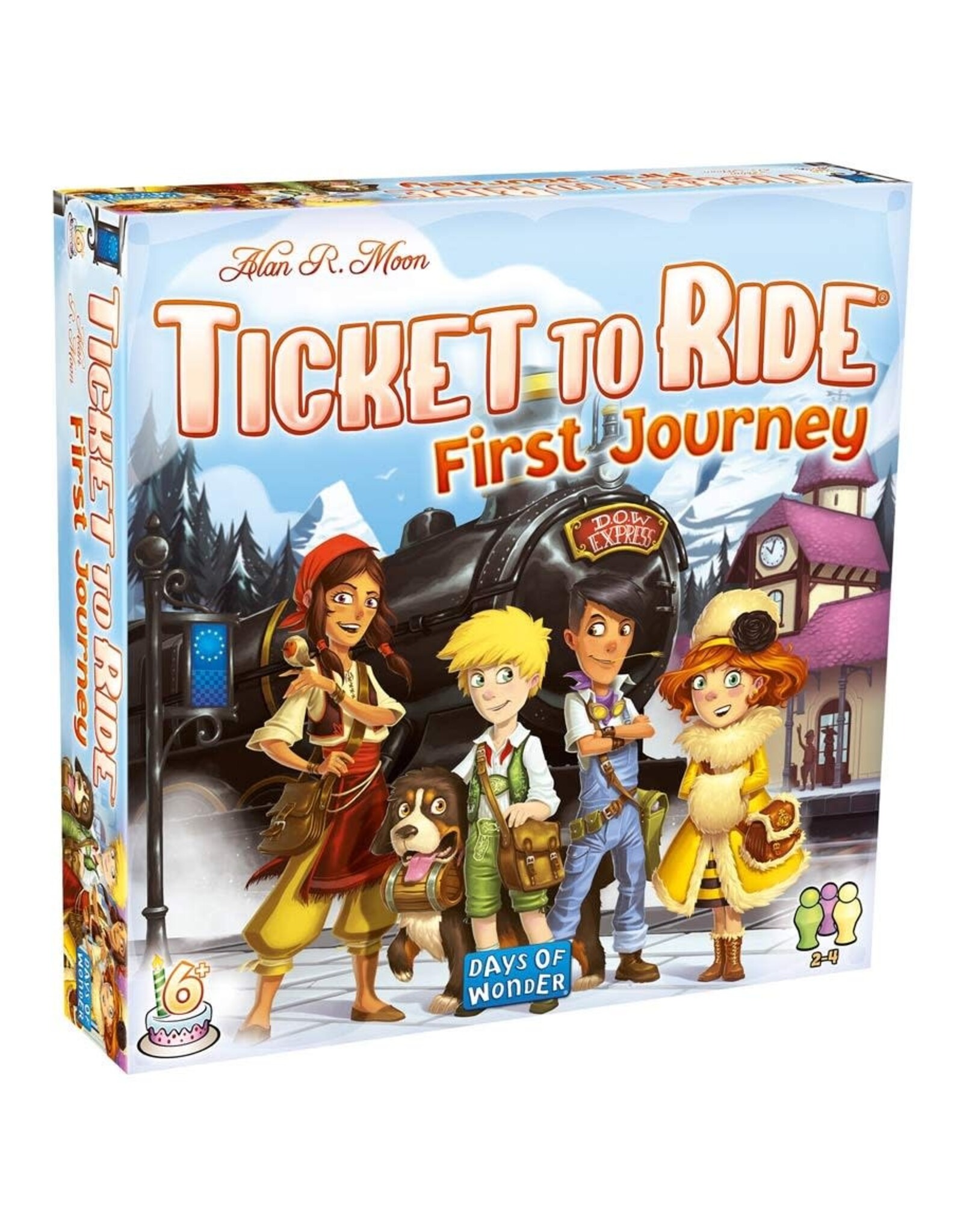 Days of Wonder Ticket to Ride Europe: First Journey