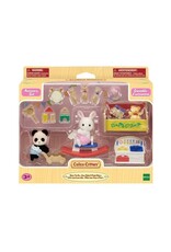 Calico Critters Baby's Toy Box - Snow Rabbit & Panda Babies