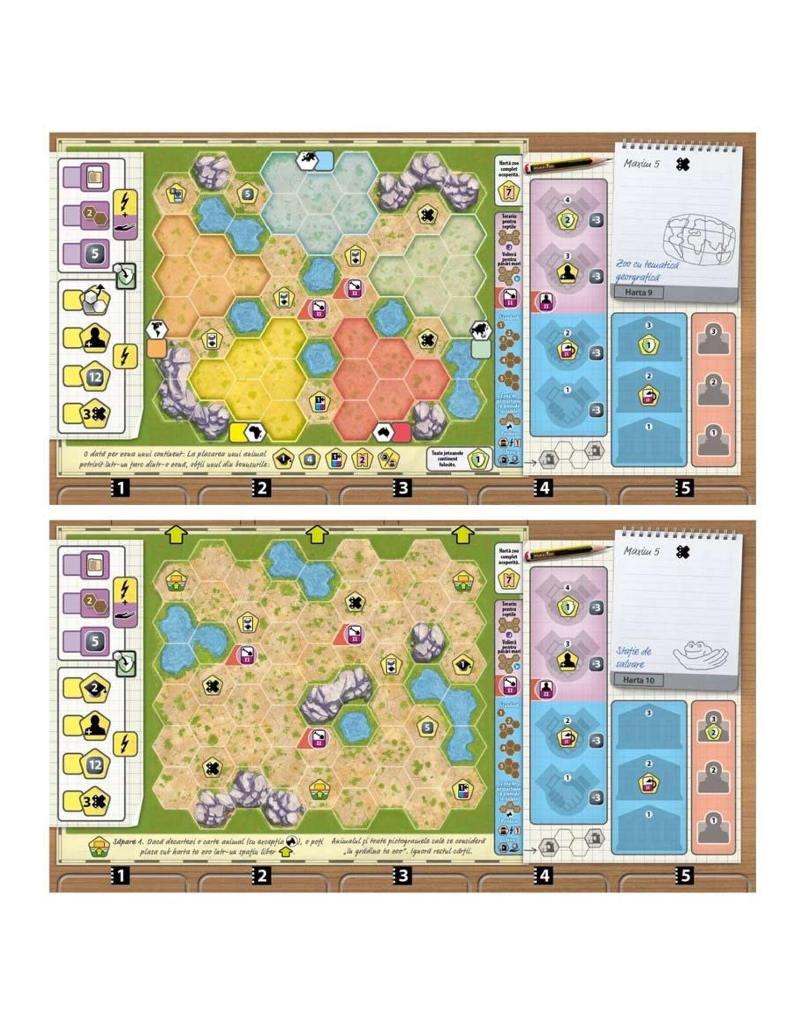 Capstone Games Ark Nova: Zoo Map Pack 1
