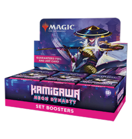 Wizards of the Coast Magic the Gathering: Kamigawa: Neon Dynasty Set Booster Box