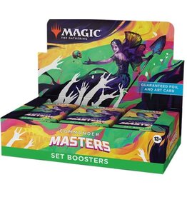 Wizards of the Coast Magic the Gathering: Commander Masters: Set Booster Box