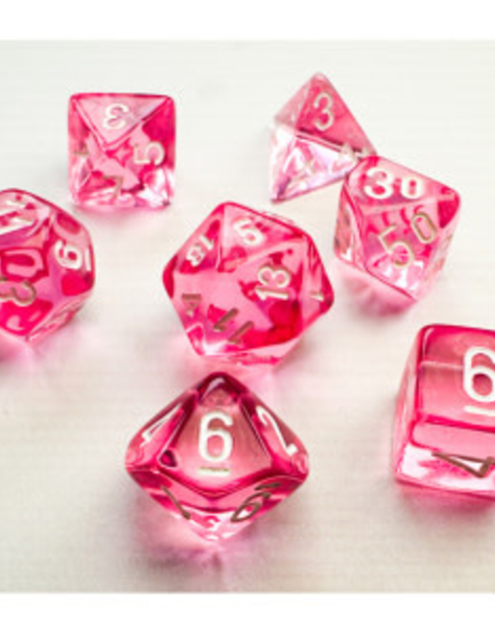 DM VAULT: RHODONITE PINK DICE SET DADI DM VAULT - Vendiloshop