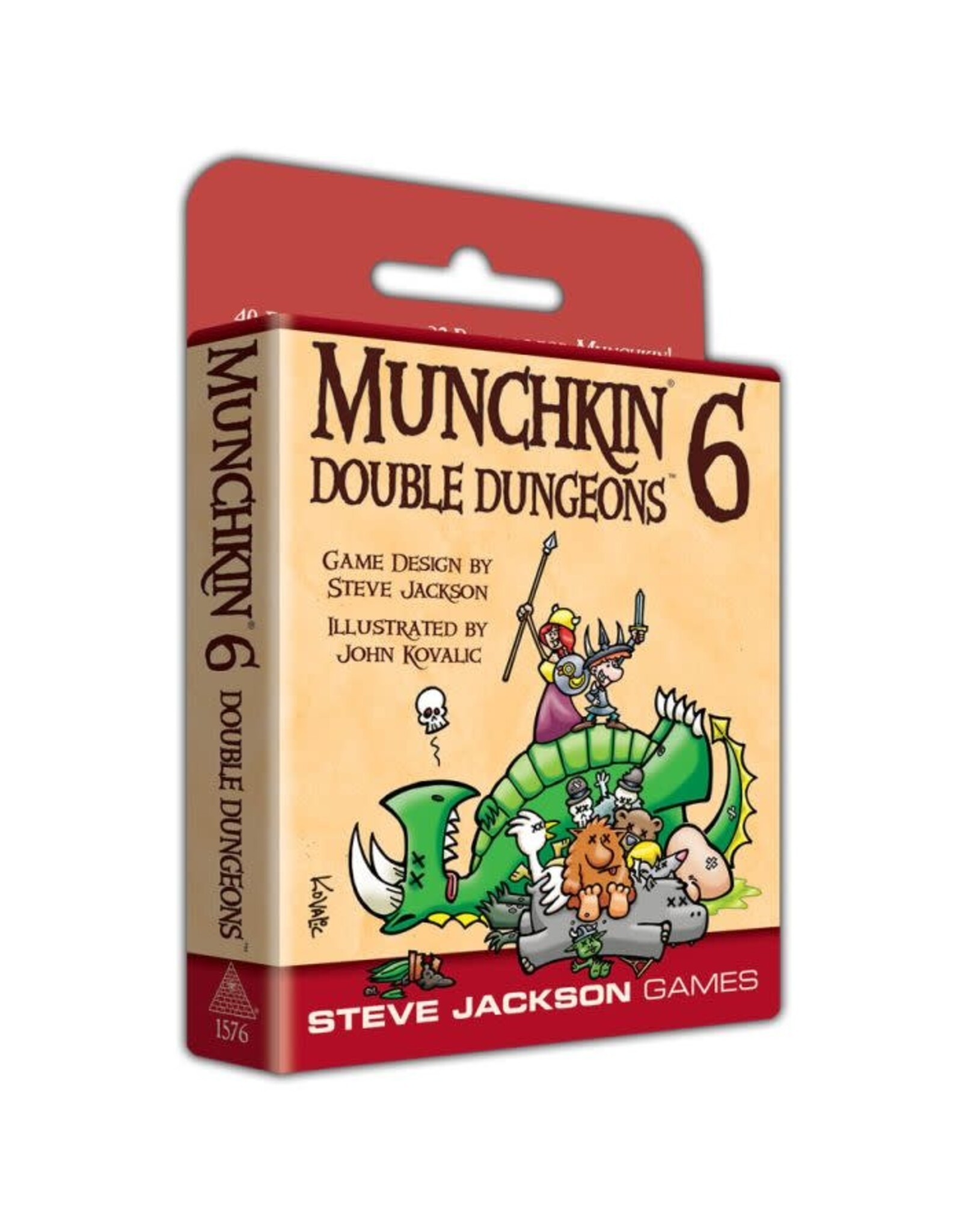 Steve Jackson Games Munchkin: 6 Double Dungeons