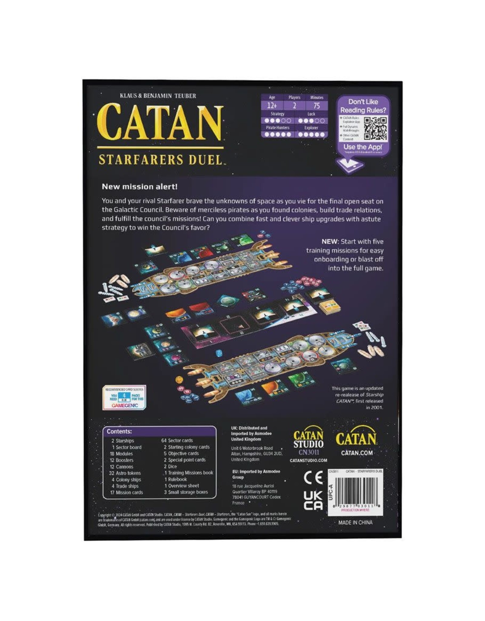 Catan Studio Catan: Starfarers Duel