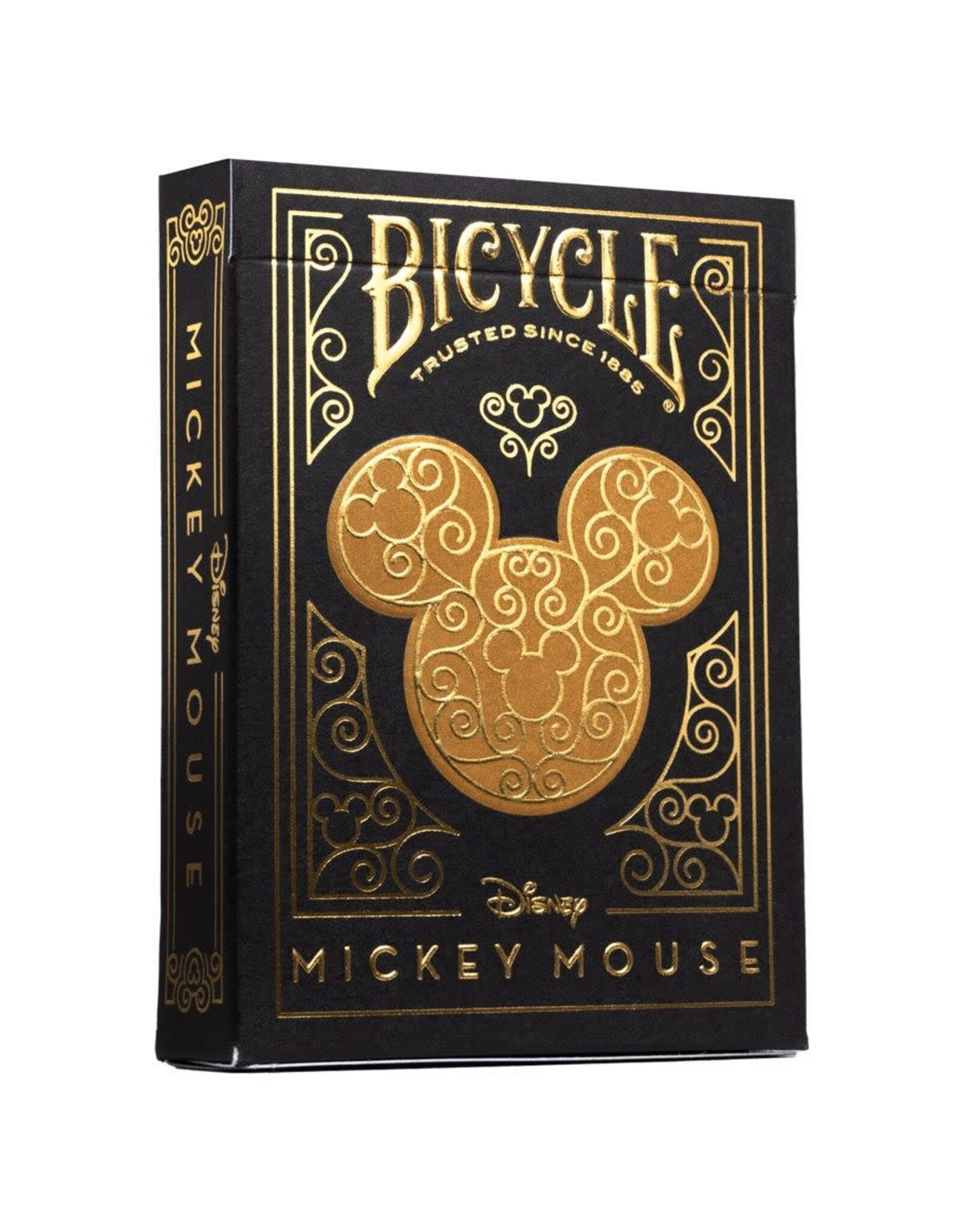 Bicycle Playing Cards: Mickey Black & Gold