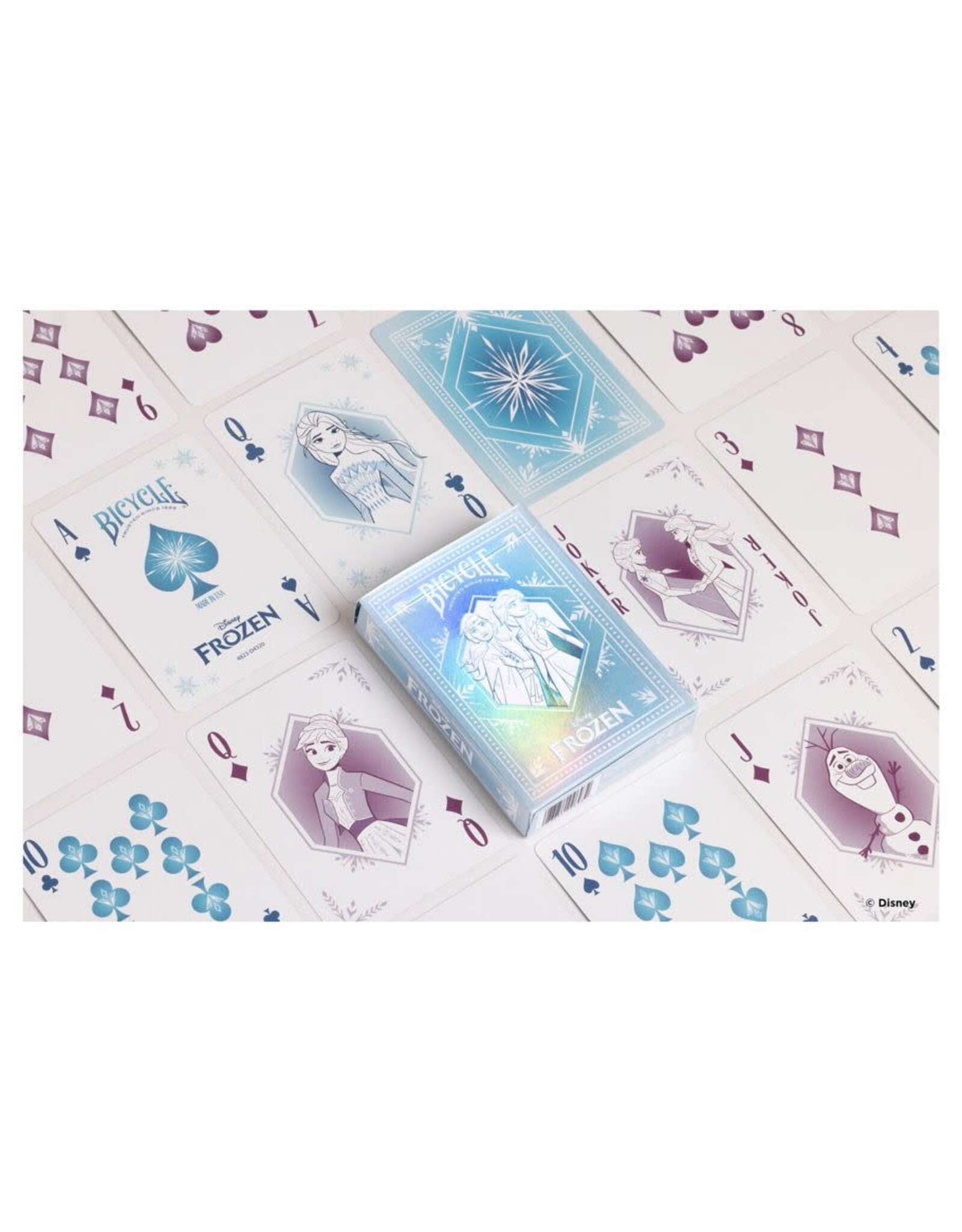 Bicycle Playing Cards: Disney Frozen Blue